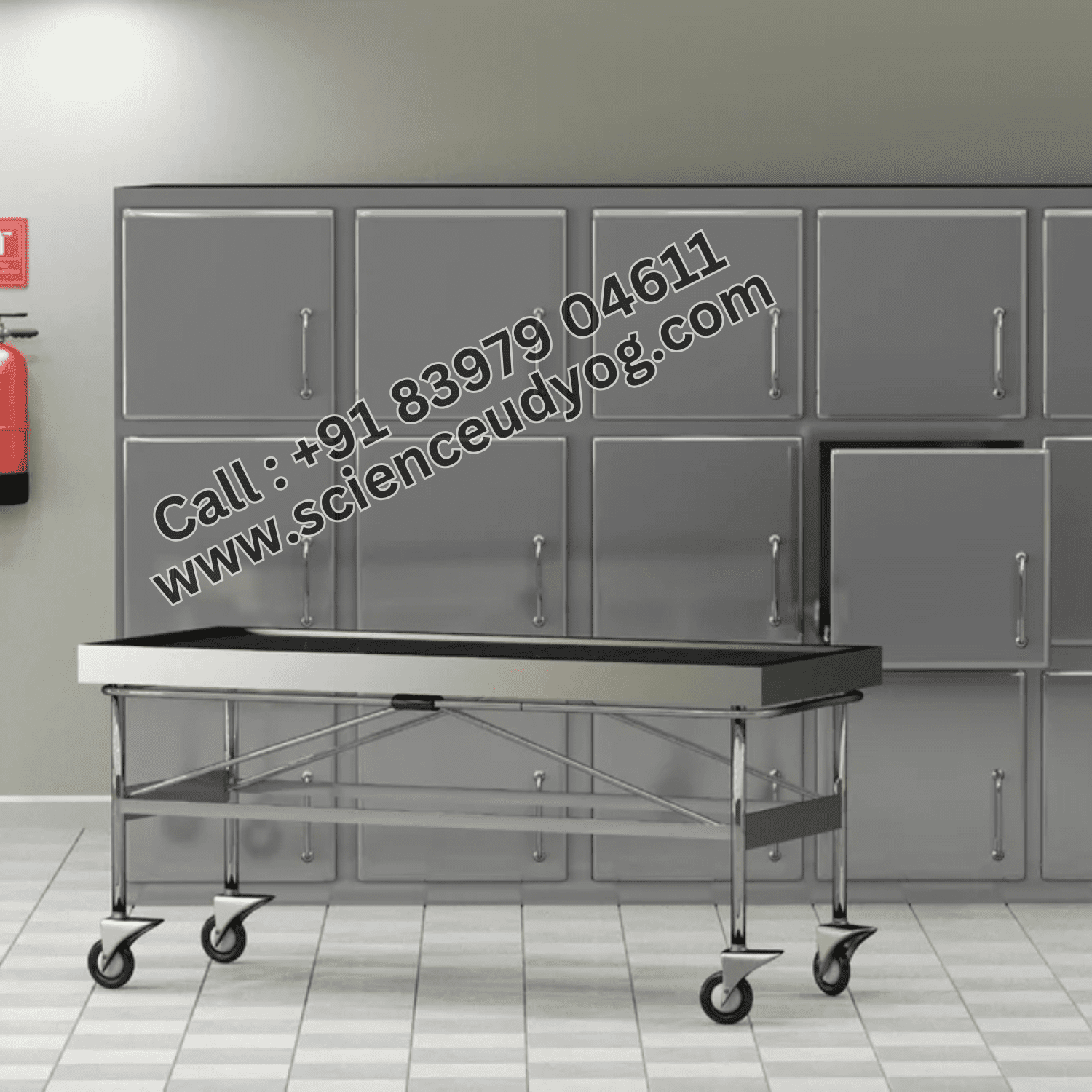 8 Stainless Steel Mortuary Cabinet